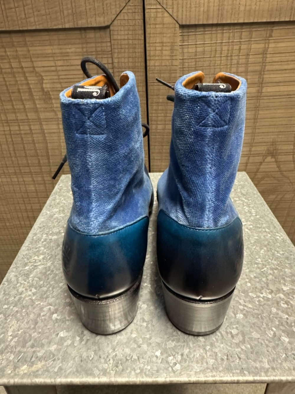 Fox & Fluevog Eugene Posh Lace-up Boots - Picture 4 of 7